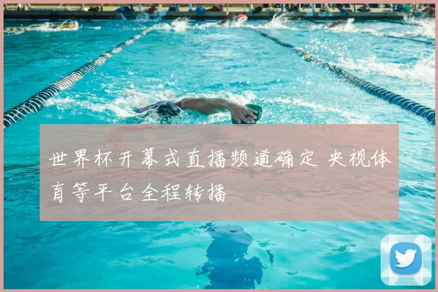 世界杯开幕式直播频道确定 央视体育等平台全程转播